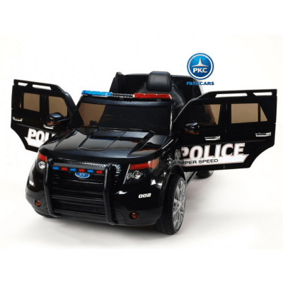 Carro Elétrico Infantil De Policia Preto