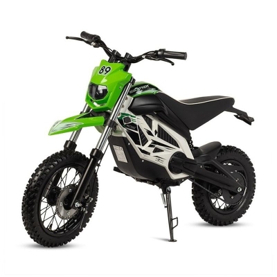 Moto Cross Elétrica Infantil Verde