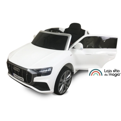 Carro elétrico infantil AUDI Q8 2 motores,rodas de borracha