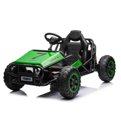 Buggy Kart  infantil desportivo elétrico 24V verde